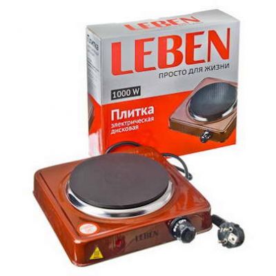 Плита электрическая LEBEN 1 кВт блин