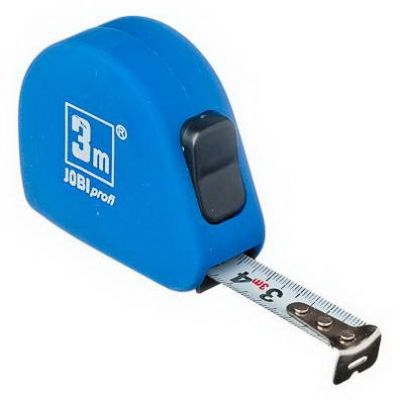 Рулетка дорогая 3м (Jobi)