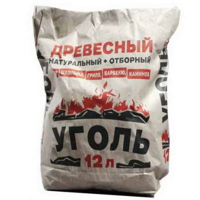 Уголь древесный 12л