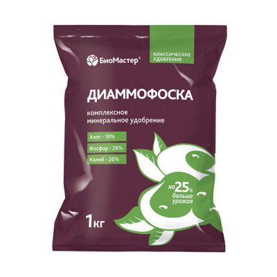 Удобрение Диаммофоска 1кг БИОМастер