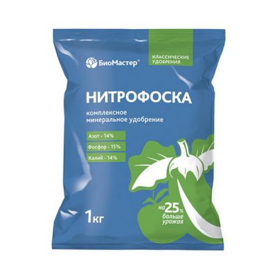 Удобрение Нитрофоска 1кг БИОМастер