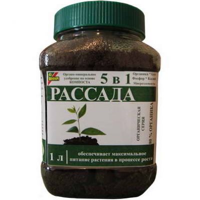 Удобрение Органика Рассада 1л 5в1 Вика