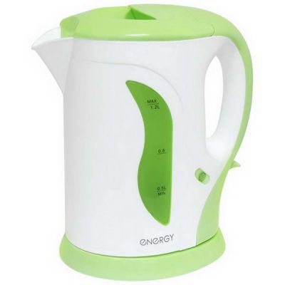 Чайник электро 1,2л EN-207 бело-зеленый