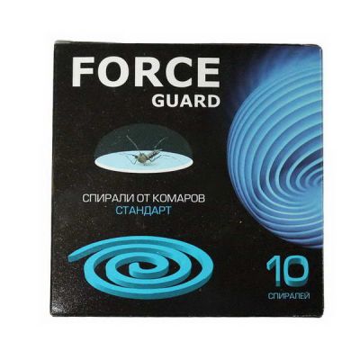 Спирали Force guard Стандарт синие 10шт