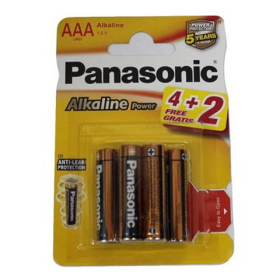LR03 Panasonic alk BP 4+2