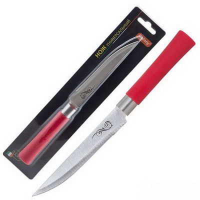 1 Нож MAL-05P-MIX с пласт рук 11,5см универсальный