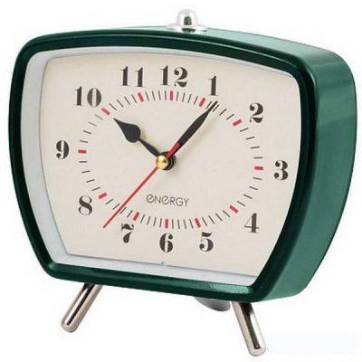 Часы-будильник ENERGY EА-01 зеленый