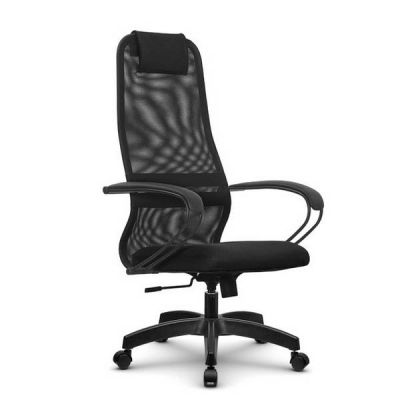 Кресло SU-BP-8 черный, пластик Pl