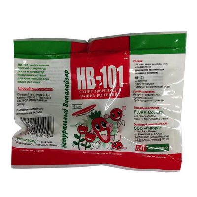 Стимулятор роста НВ-101 Питательная смесь для растений 6мл