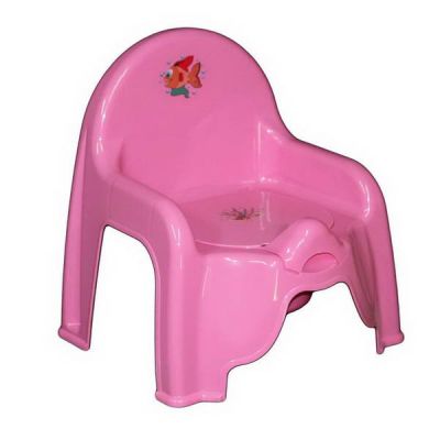 Горшок детский стул Туалетный Кошечка розовый (2596_М)